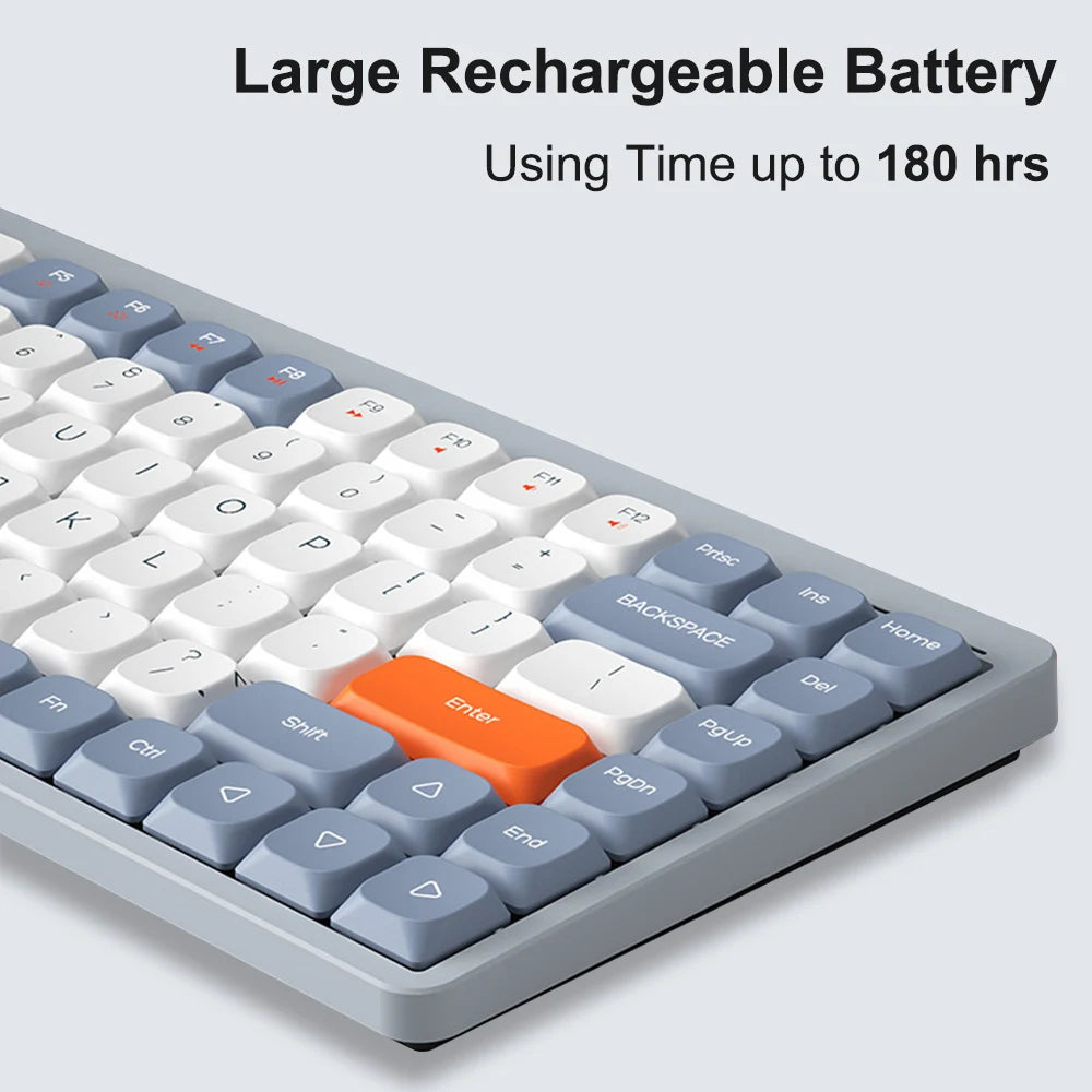 Custom Keyboard Light Grey Arealer YK75