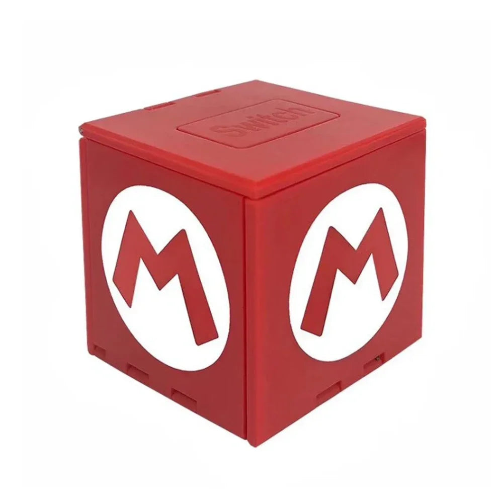 16 Slots Foldable Game Cards Cube Box for Switch Game Card Portable Collect Box Switch/Lite/OLED Game Card Storage Box