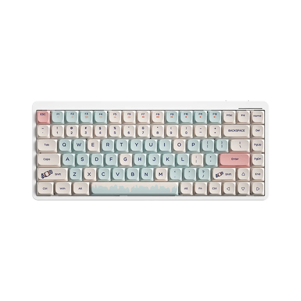 Custom Keyboard Light Grey Arealer YK75