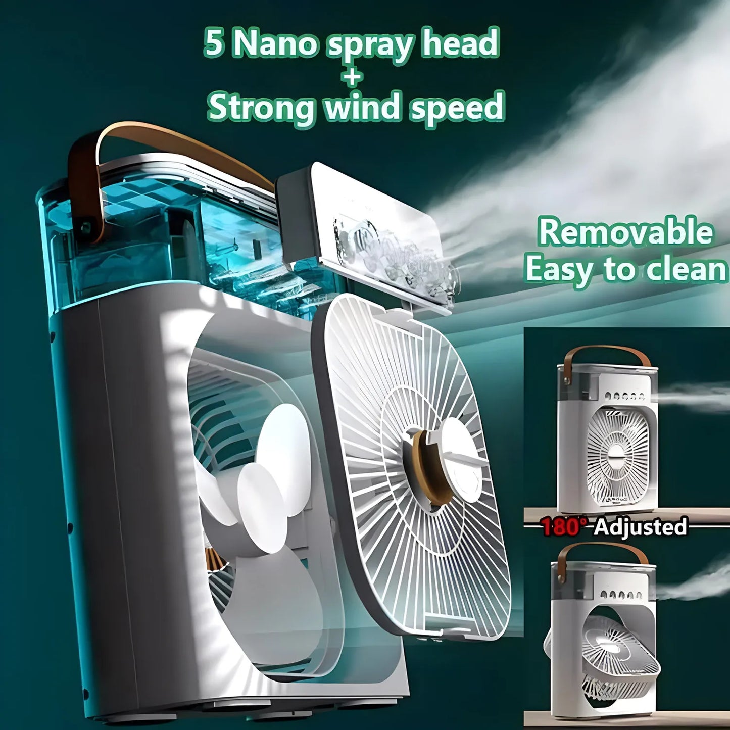 FIREYURUS Portable Humidifying AC
